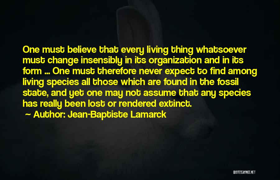 Jean-Baptiste Lamarck Quotes 1641990