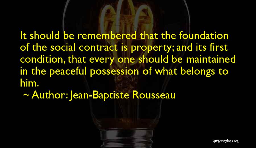 Jean-Baptiste Rousseau Quotes 657915
