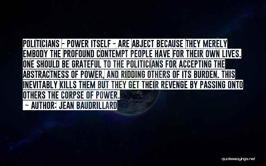 Jean Baudrillard Quotes 107554