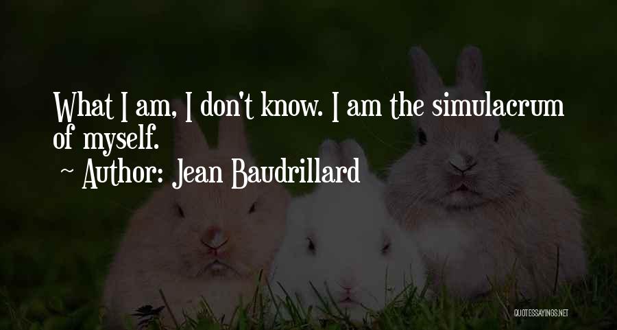 Jean Baudrillard Quotes 1075790