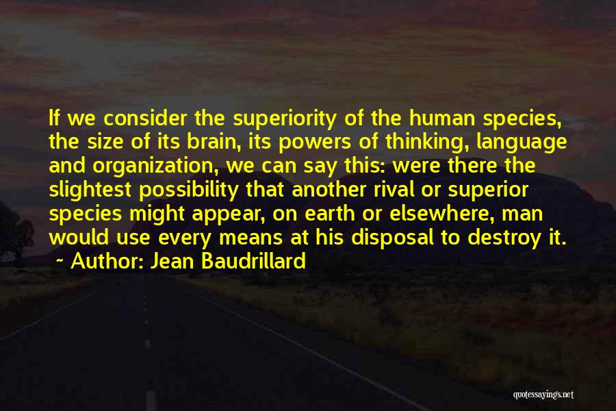 Jean Baudrillard Quotes 256469