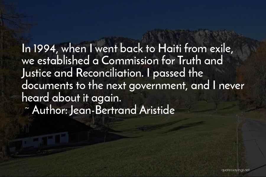 Jean-Bertrand Aristide Quotes 852556
