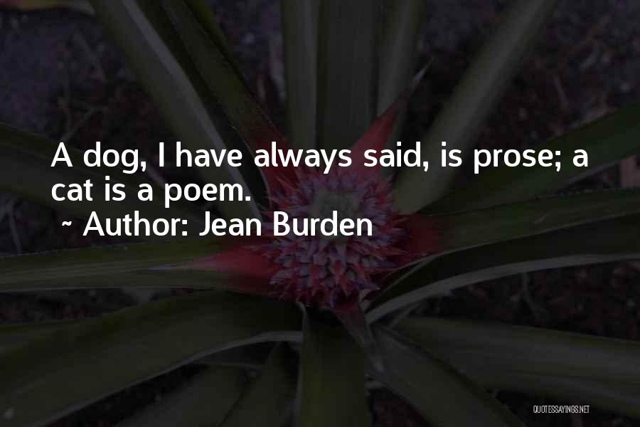 Jean Burden Quotes 465132