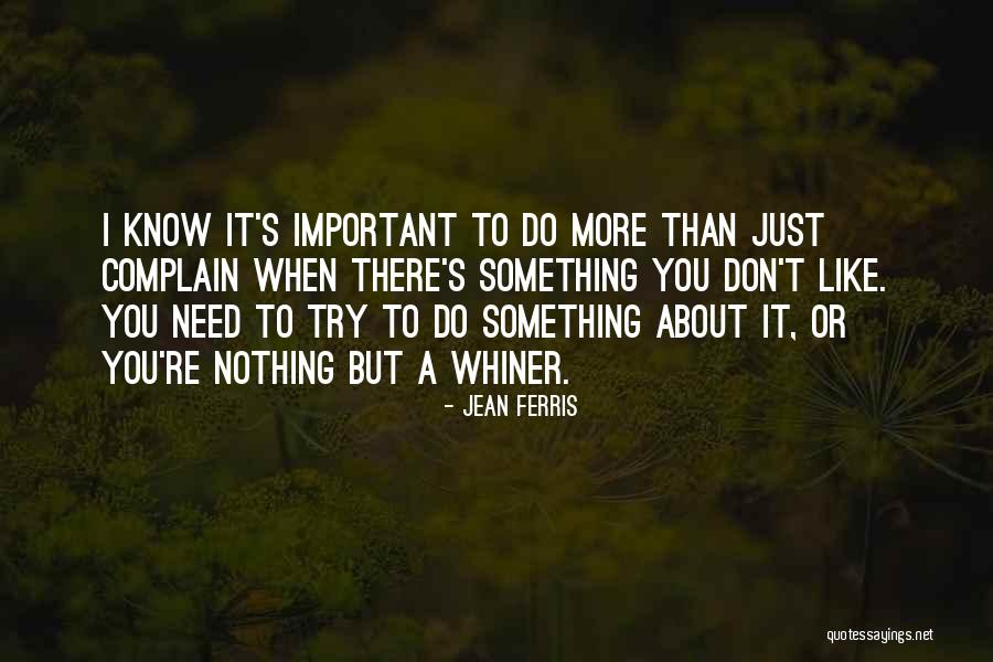 Jean Ferris Quotes 1941078 Jean Ferris Quotes 1941078