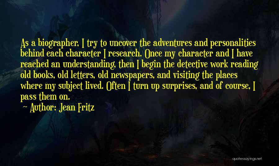 Jean Fritz Quotes 2200759