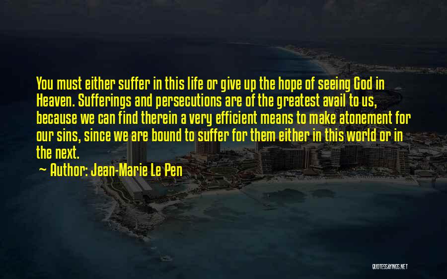 Jean-Marie Le Pen Quotes 198330