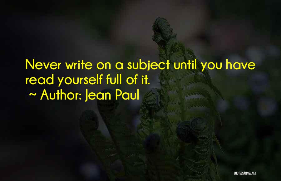 Jean Paul Quotes 677885
