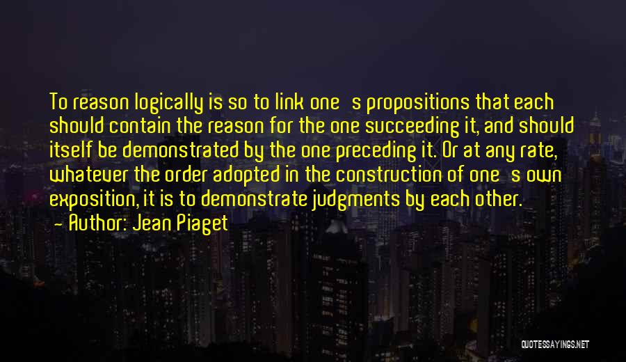 Jean Piaget Quotes 1976792