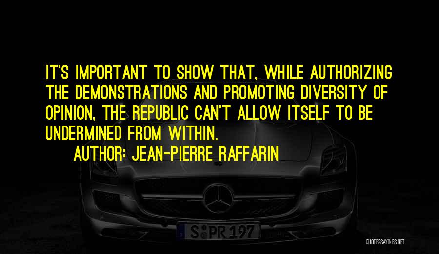 Jean-Pierre Raffarin Quotes 1569958