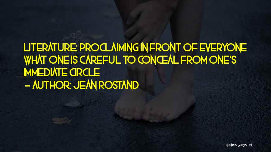 Jean Rostand Quotes 1193420