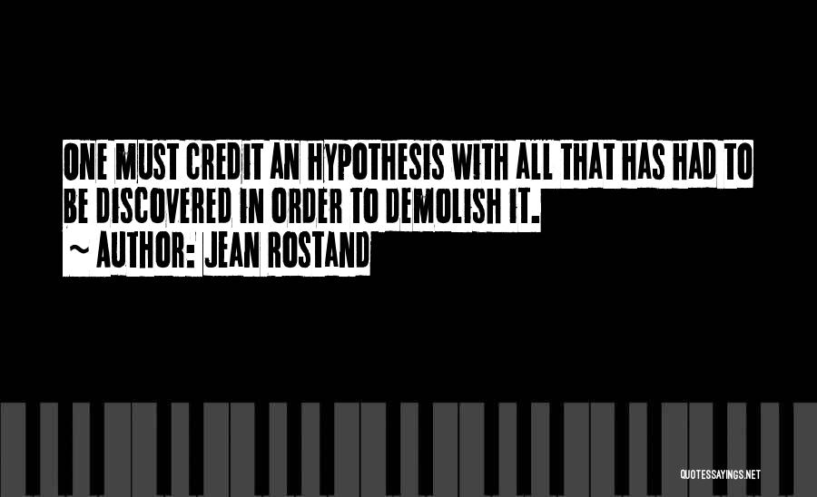 Jean Rostand Quotes 162513