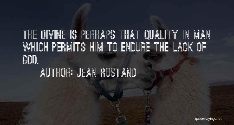 Jean Rostand Quotes 766815