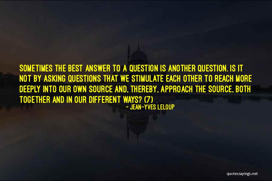 Jean-Yves Leloup Quotes 2006111 Jean-Yves Leloup Quotes 2006111