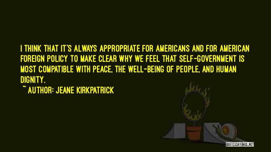 Jeane Kirkpatrick Quotes 214976