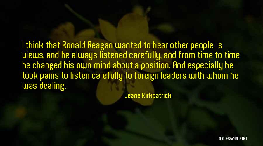 Jeane Kirkpatrick Quotes 588128