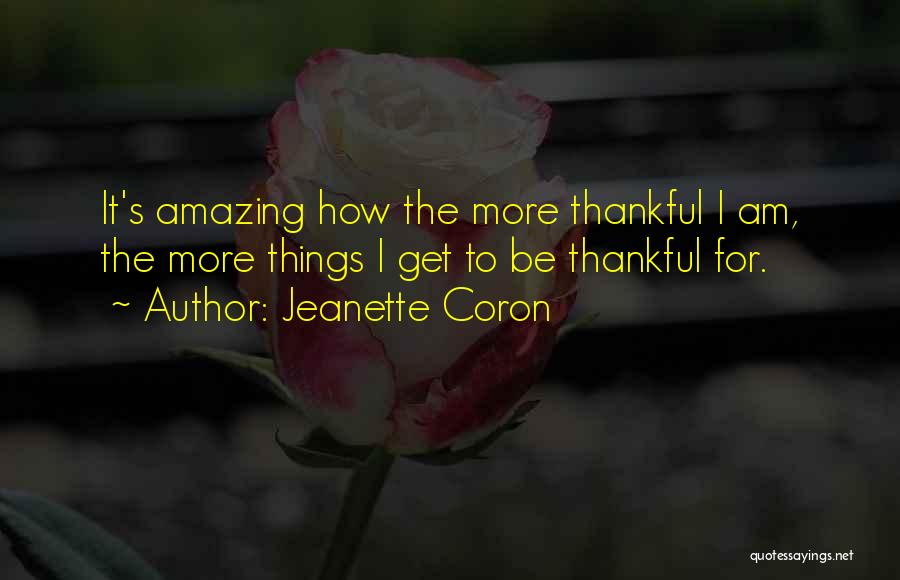 Jeanette Coron Quotes 251345