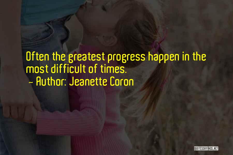 Jeanette Coron Quotes 443363