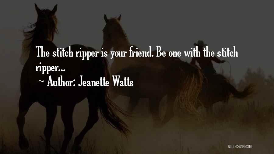 Jeanette Watts Quotes 2035831