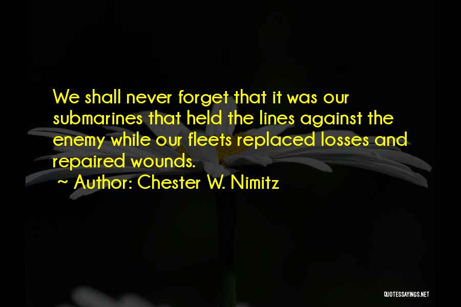Jeanice Mcmillan Quotes By Chester W. Nimitz