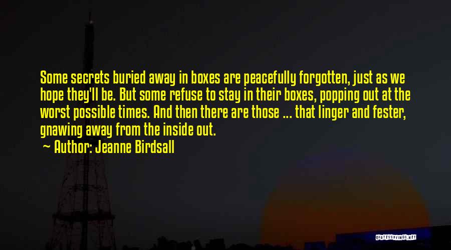 Jeanne Birdsall Quotes 409129