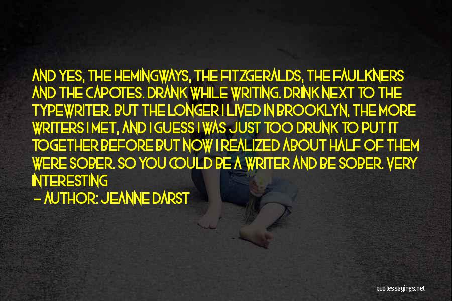 Jeanne Darst Quotes 1198873