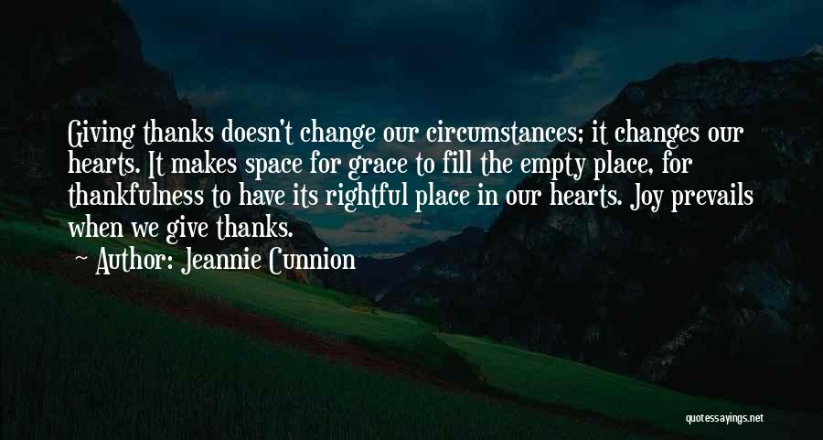 Jeannie Quotes By Jeannie Cunnion