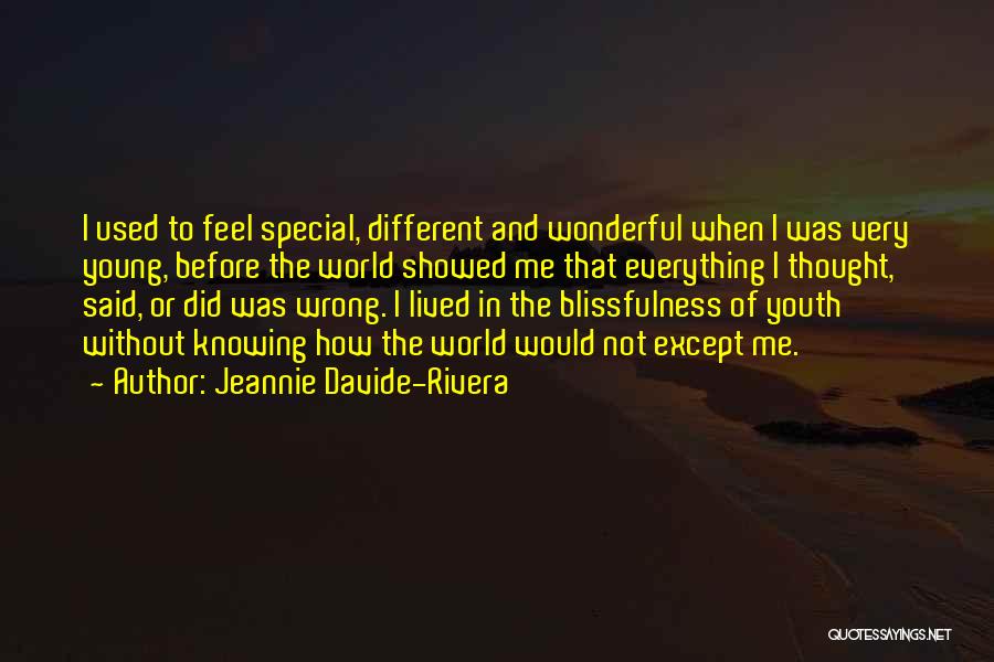 Jeannie Quotes By Jeannie Davide-Rivera