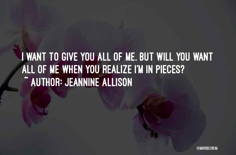 Jeannine Allison Quotes 1705679