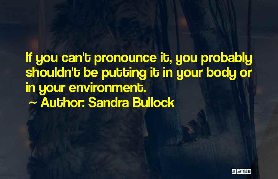 Jeannine Burk Quotes By Sandra Bullock