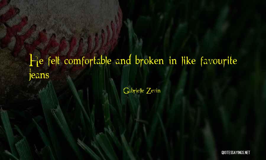 Jeans Overall Quotes By Gabrielle Zevin Jeans Overall Quotes By Gabrielle Zevin