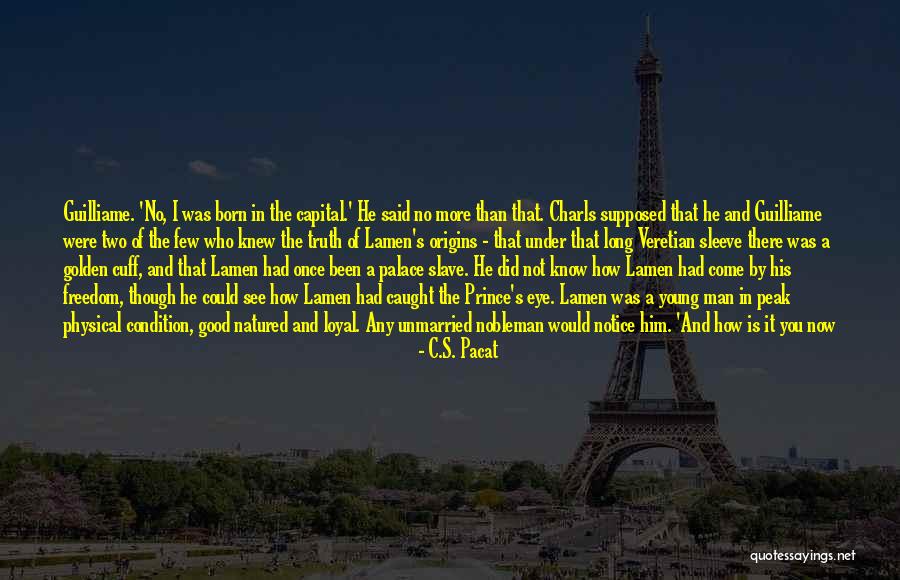 Jeantot Catamaran Quotes By C.S. Pacat Jeantot Catamaran Quotes By C.S. Pacat