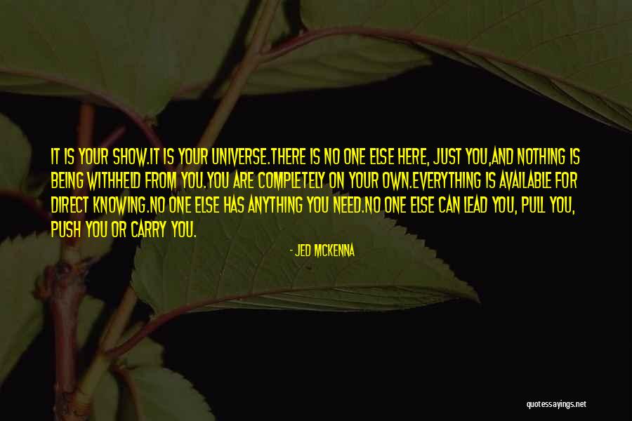 Jed McKenna Quotes 448388 Jed McKenna Quotes 448388