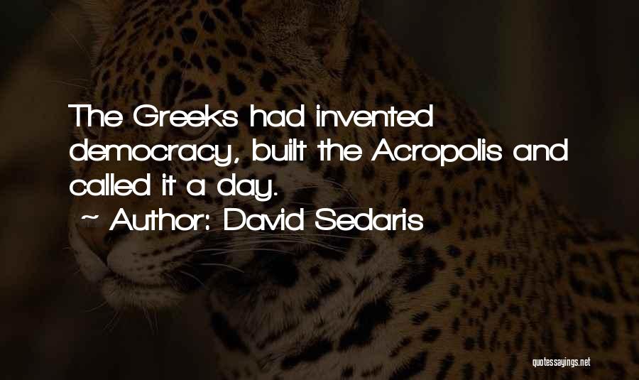 Jedediah Fox Quotes By David Sedaris