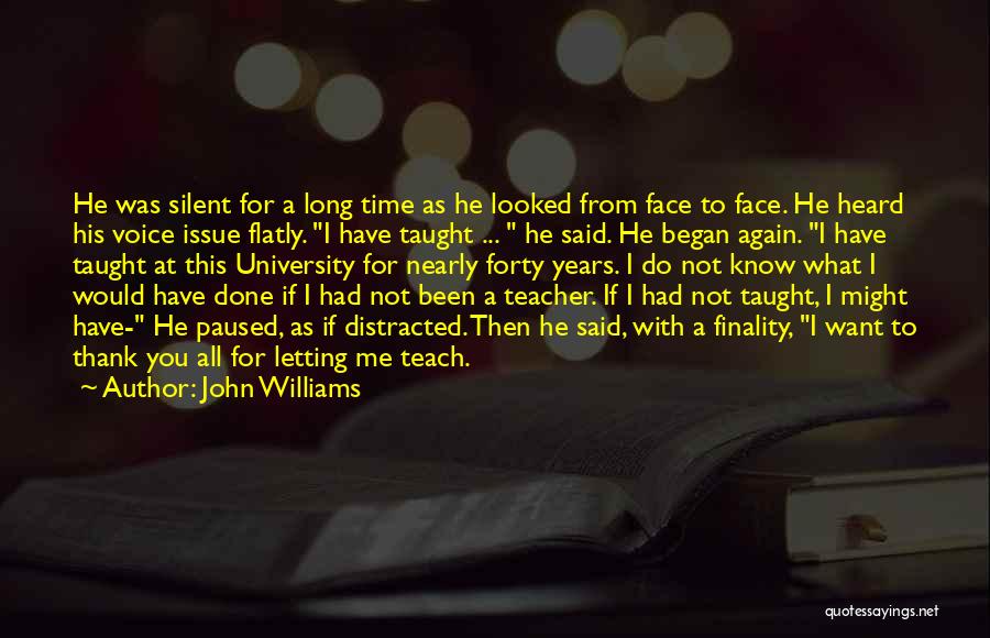 Jedediah Fox Quotes By John Williams