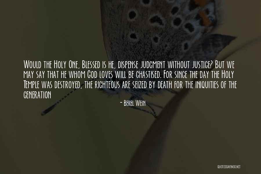 Jedemes Dobou Quotes By Berel Wein Jedemes Dobou Quotes By Berel Wein