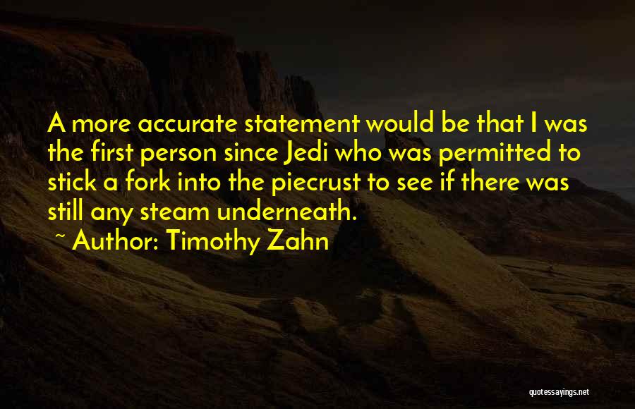 Jedi Quotes By Timothy Zahn