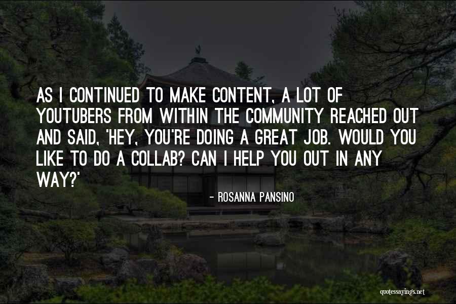 Jeena Yahan Quotes By Rosanna Pansino Jeena Yahan Quotes By Rosanna Pansino
