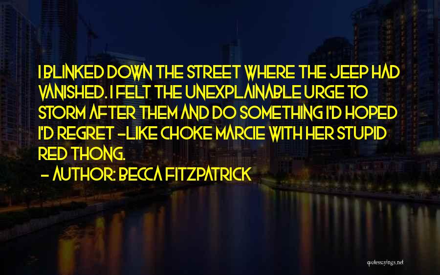 Jeep Quotes By Becca Fitzpatrick