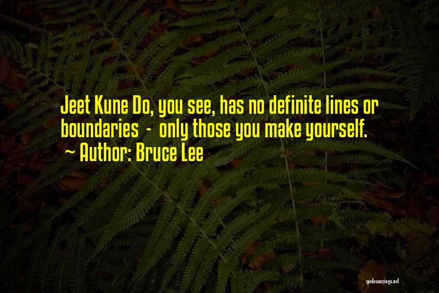 Jeet Kune Do Bruce Lee Quotes By Bruce Lee