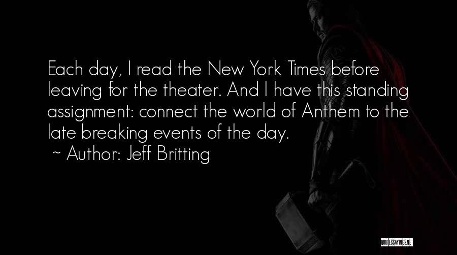 Jeff Britting Quotes 1692050