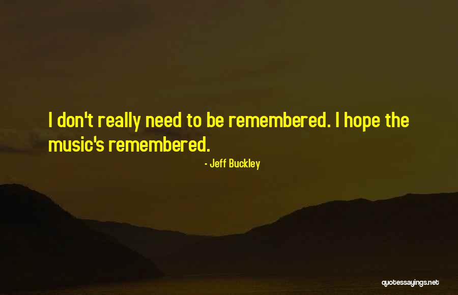 Jeff Buckley Quotes 1192909