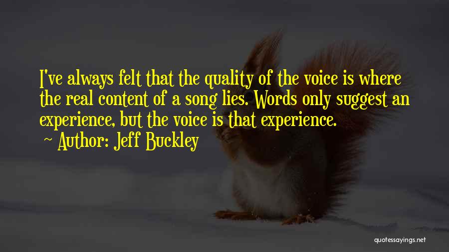 Jeff Buckley Quotes 2080725