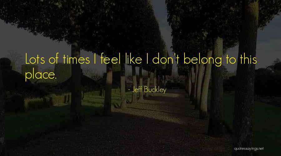 Jeff Buckley Quotes 99683