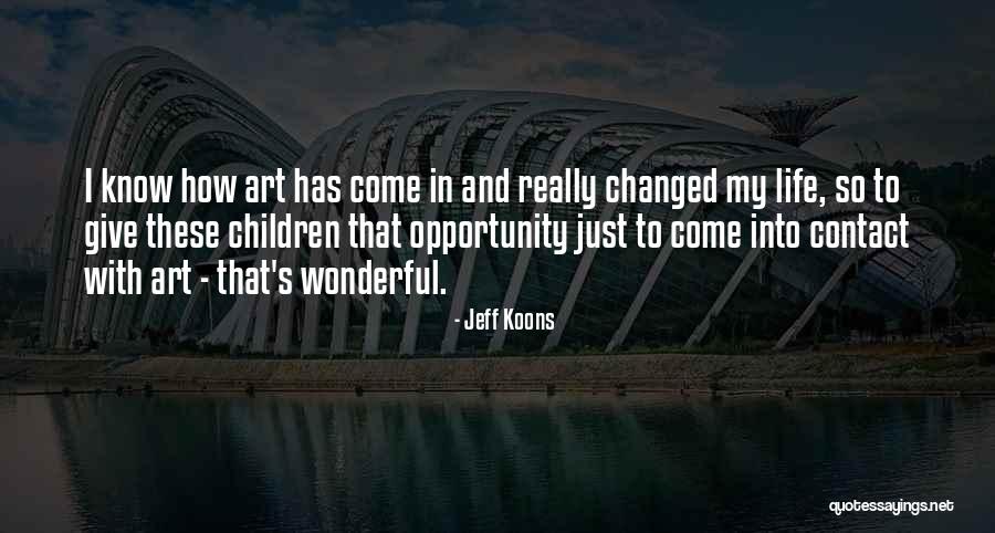 Jeff Koons Quotes 561377