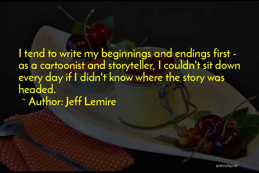 Jeff Lemire Quotes 821208