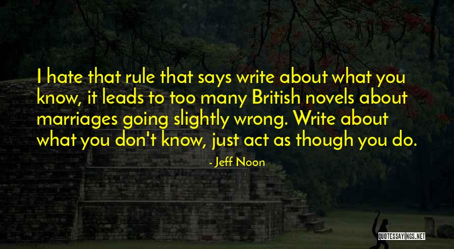 Jeff Noon Quotes 1546905 Jeff Noon Quotes 1546905