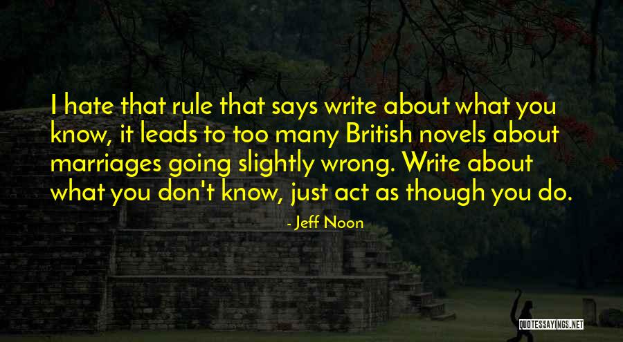 Jeff Noon Quotes 1546905