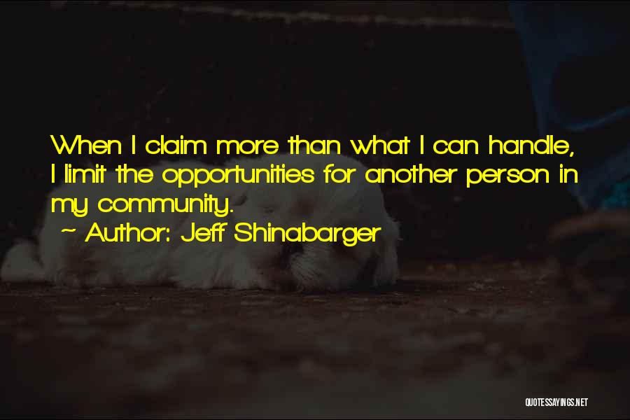 Jeff Shinabarger Quotes 951760