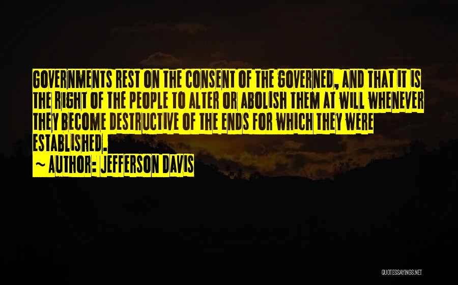 Jefferson Davis Quotes 638484