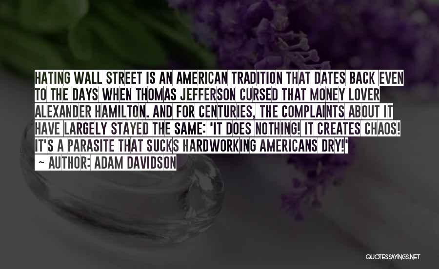 Jefferson's Quotes By Adam Davidson